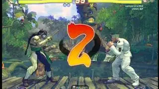 super street fighter 4 vampiroce360 vs julien95