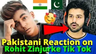 Pakistani React on Rohit Zinjurke Latest TIKTOK VIDEOS 2025 | Reaction Vlogger