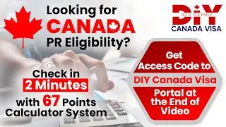 Demo on How to Check Eligibility for Canada PR | 67 Points Calculator | 6 Selection Factor