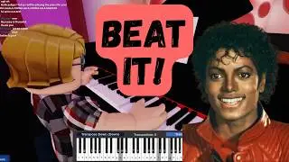 I Shocked the Audience with Michael Jackson's Beat It on Roblox Got Talent…