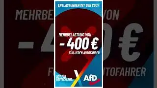 Keine Entlastung ohne AfD.