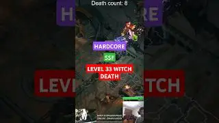 RIP Level 33 Witch ⚰️💔 | Hardcore SSF got me good 🧙&zwj;♀️💥 #PathOfExile2 #POE #HardcoreSSF #GamingFails