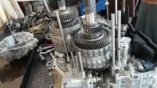 HONDA PILOT 2003 TRANSMISSION REBUILD MGVA BGVA PART4
