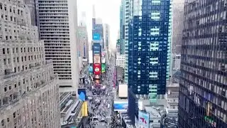 Operativo de seguridad a toda marcha en Times Square