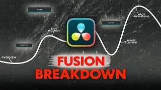 Mastering Motion Graphics in DaVinci Resolve | FUSION BREAKDOWN | Motion Graphics