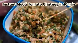 Instant Mooli Tomato Chutney in 10 Min: Tangy & Spicy Recipe 🍴🌿