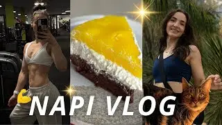 NAP VLOG - munka, takarítás, edzés, sütés 🧁🏋️‍♂️👩🏻‍💻