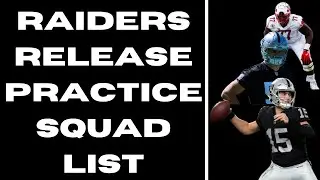 Taking a look at the LAS VEGAS RAIDERS PRACTICE SQUAD | The Sports Brief Podcast