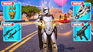 CAPTAIN PHASMA vs ALL NEW MYTHIC WEAPONS ( NEW! Fortnite Chapter 7 Season 1 )
