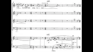 Herbert Howells - Magnificat (Sarum Service) (score video)