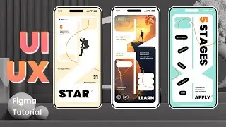 How to make Hike App in Figma | Image link in Description #quicktutorial #figmatutorial