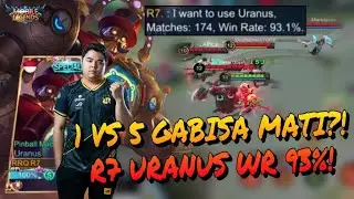 URANUS WR 93% TEMBOK PARA BIJI NIH! R7 URANUS OFFLANE!