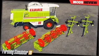 FS19 | CLAAS Dominator VX 98 | Farming Simulator 19 Mods Review