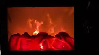 Dollar tree mini fireplace 