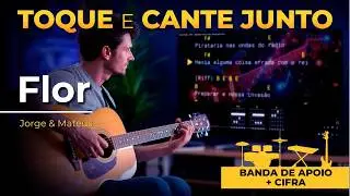 FLOR - SEM  VIOL&Atilde;O E VOZ - BACKING TRACK - JORGE & MATEUS