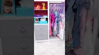 Setting Up Dolls Bedroom Closet #babydolls #dolls