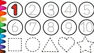 12345  | 123 song | 1234 Number Names | 1 to 10 | 12345 learning for kids| preschool learning video