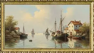 🎨 Turn Your TV into Gentle Classic Art  4K Vintage Slideshow No Music