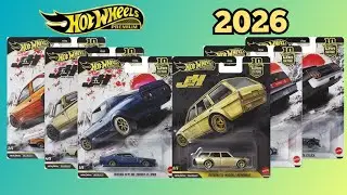 Hot Wheels 2026 Japan Historics 5 with Chase