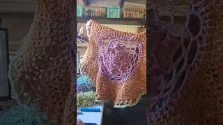 yesterday's progress on the spring sun mandala vest by @YARNutopia #mandala #crochet #vest