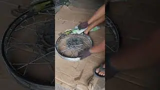 motorcycle Wheel rim set Assemble 🧑&zwj;🔧