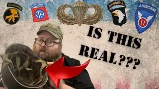 WW2 US Airborne Paratrooper M1C Inland helmet liner! How to spot a fake! #history #education #ww2