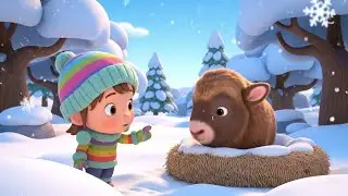 Oops! Baby Musk Ox Dropped the Wool 🐂 | Nursery Rhymes for Kids & Baby Songs