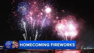Fireworks cap Navy and Marine Corps 250th celebration