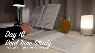 Real-Time Study With Me &mdash; Day 16 | DSH German Exam Prep