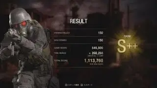 BIOHAZARD RE:4マーセナリーズ　ハンクISLANDフルコン111万
