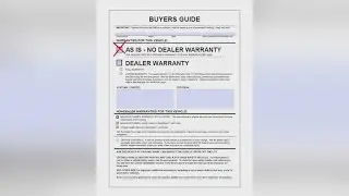 Buying a used car 'as-is' | 2 Wants to Know