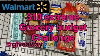 $10 Extreme Grocery budget Challenge|low cost meals|21 meals| 1 week 1 person