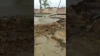 Tubewell development by air compressor