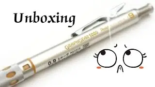 Pentel graphgear 1000 mechanical pencil unboxing