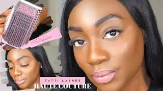 TATTI INDIVIDUAL LASHES REVIEW | HAUTE COUTURE COLLECTION | DIY LASH EXTENSIONS AT HOME | CARMELIA_X