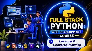 🔥 Full Stack Python Web Development Course | Beginner to Advanced | HTML, CSS, JavaScript & Django