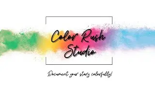 Проект Color Rush Studio DT с использованием наборов за февраль 2026 года и задания Follow a Sket...