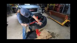 Changing My Own Tires With The Harbor Freight Tire Changer And Wheel Balancer