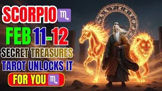 Scorpio ♏ &mdash;&ndash;February 11-12: Tarot Will Unlock Secret Treasures 🔮💎
