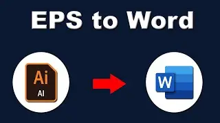 How to Edit EPS File to Word Document || Convert WMF to Ms Word