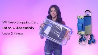 Winkeep Shopping Cart &ndash; Full Introduction + Assembly (Under 3 Minutes)