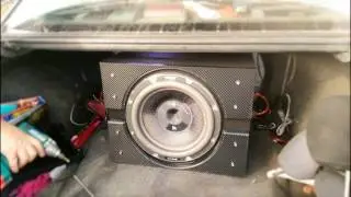 DIY Subwoofer Box Build Vibe BD12SPL Sealed Enclosure Build (FNS)