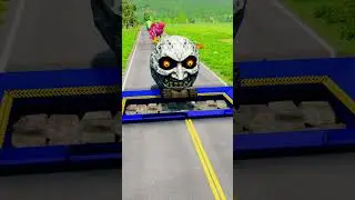 Funny & Weird Cars VS Shredding Machine in BeamNG.drive