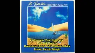 ALI THOMSON -  DON&acute;T HOLD BACK (Remasterizado)