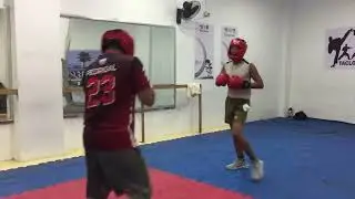 Devan and Pedrigal Sparring