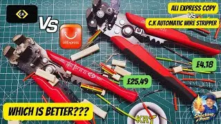 CK Automatic Wire Stripers compared to an Ali Express Copy! Are cheap Chinese tools worth buying?