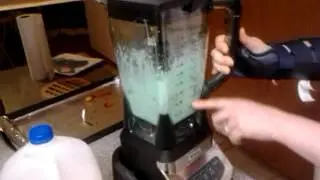 Using the Ninja Kitchen System for the first time.
