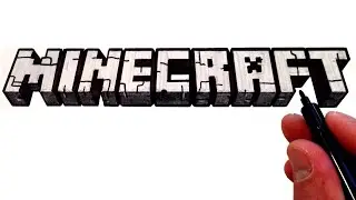 How to Draw the MINECRAFT Logo