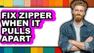 How to Fix Zipper When It Pulls Apart (easy Method)