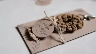 Making Macramé Keychains & Charms with Packaging | Wedding Souvenirs & Favours Ideas Budget Friendly